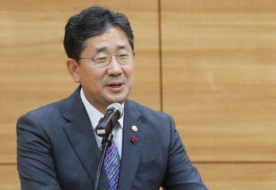 박양우 문화체육관광부 장관. 연합뉴스